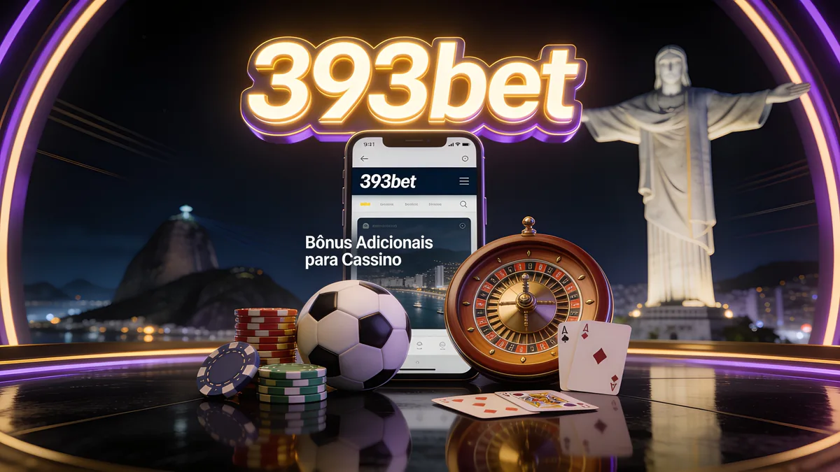 393bet no Brasil — Bônus Adicionais para Cassino