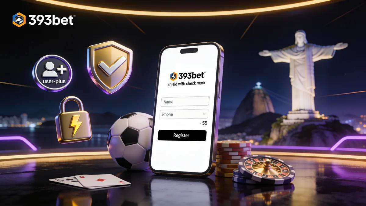 393bet no Brasil — Como Fazer o Cadastro na 393bet?